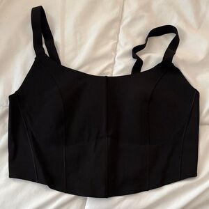 Aerie Black OFFLINE Corset Tank